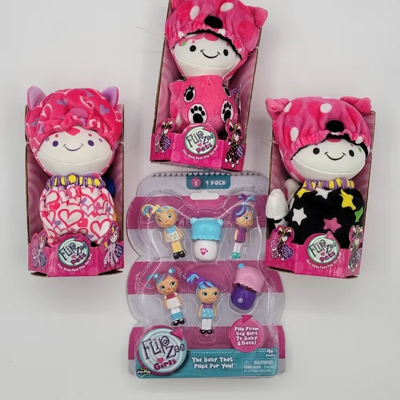 JayPlay FlipaZoo Reversible doos The Flip Family fo - Picture 1 of 7